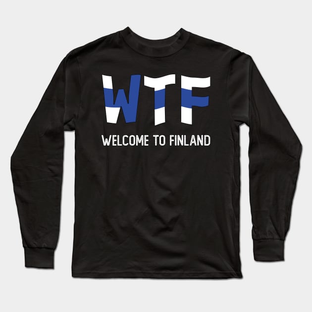 Finland Long Sleeve T-Shirt by MBNEWS